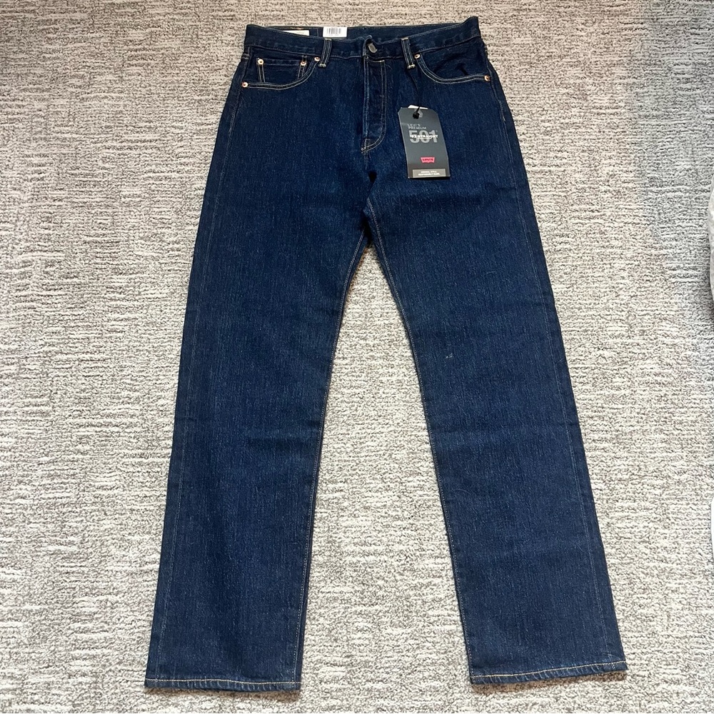 Men’s Levi's Dark Blue 501 93’ Straight